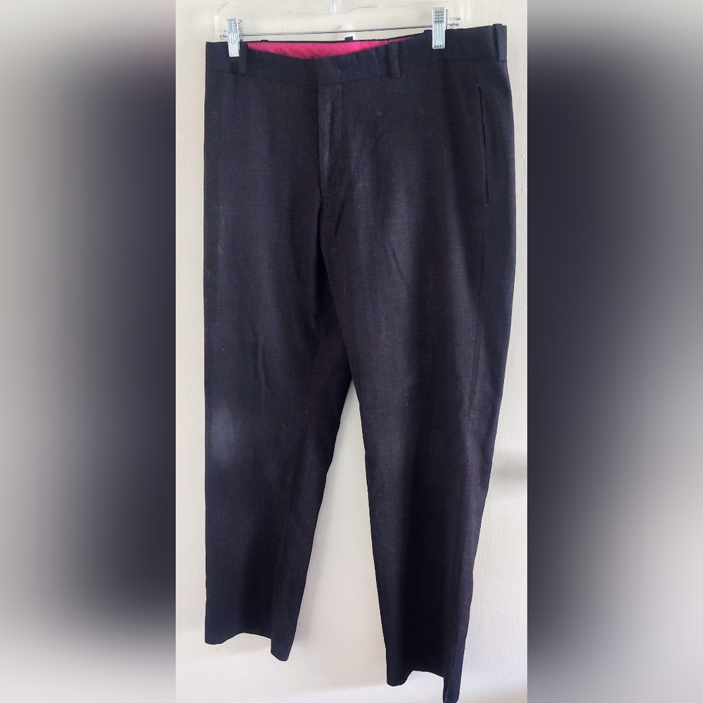 I.N.C. Milan mens size 32 x 30 slim fit gray dress pants. Straight leg.